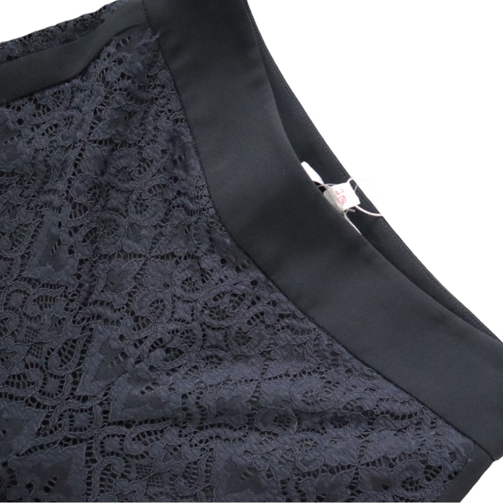 Jonathan Simkhai Suit Pants 4/S Women’s Lace High-Rise Straight Pants Black NWT - Picture 6 of 13